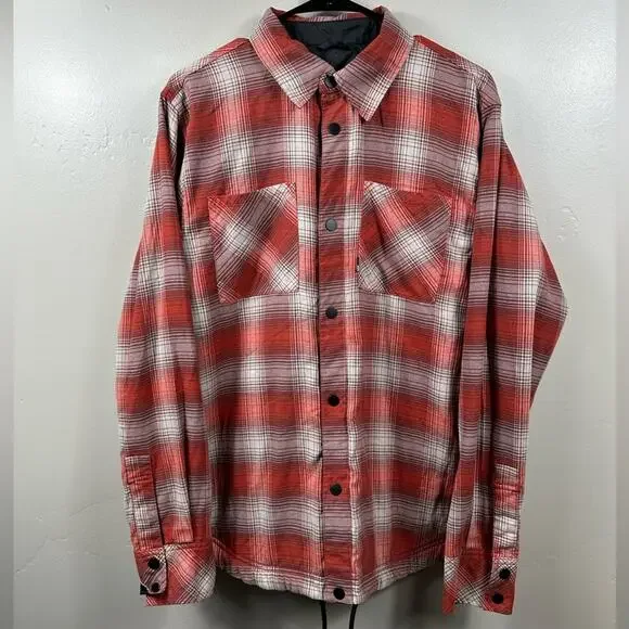The North Face Fort Point Insulated Flannel - Reversible - Size Small - Black - Picture 4 of 8
